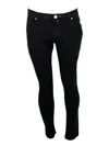 Sartoria Tramarossa Leonardo Zip Trousers In Super Stretch Cotton With 5 Pockets With Tone-on-tone Tailored Stitching An In Black