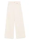 Sartoria Tramarossa Wide-leg Jeans In Neutrals