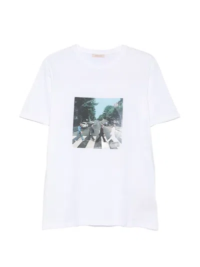 Sartoria Tramarossa X The Beatles Printed T-shirt In White