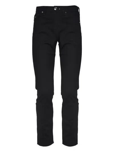Sartoria Tramarossa Zip-fly Straight-leg Jeans In Black