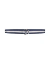 Sartoriale Woman Belt Midnight Blue Size Onesize Polyester, Cotton