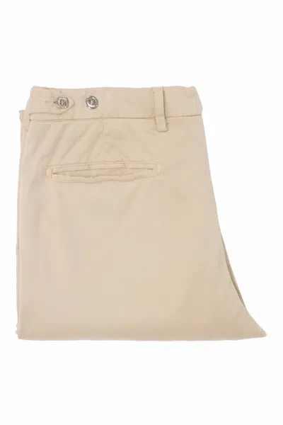 Sartorio Cotton Blend Trousers In Multi