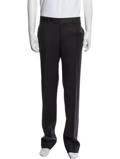 Pre-owned Sartorio Dress Pants In Black