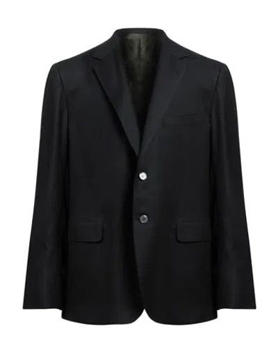 Sartorio Man Suit Jacket Black Size 48 Wool