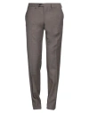 Sartorio Man Pants Grey Size 40 Virgin Wool, Polyamide, Elastane In Grey