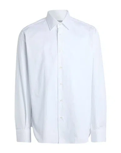 Sartorio Man Shirt White Size 17 Cotton