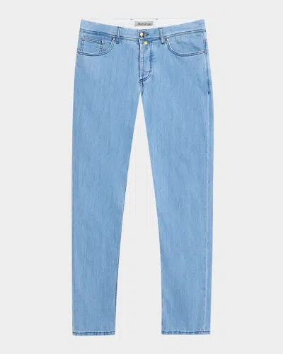 Sartorio Men's Light-wash Denim Jeans In Lt Blu