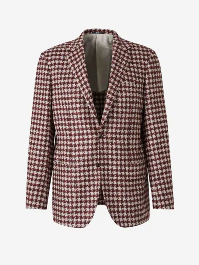 SARTORIO NAPOLI SARTORIO NAPOLI AMERICAN PLAID MOTIF