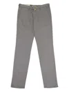 Sartorio Napoli Button-fastening Chinos In Gray