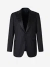 Sartorio Napoli Satin-trim Blazer