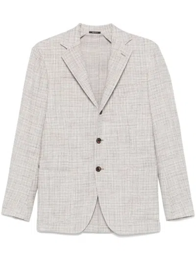 SARTORIO NAPOLI SARTORIO NAPOLI CLASSIC TAILORED WOOL JACKET