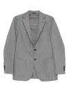 Sartorio Napoli Composé Jacket And Trousers Suit In Gray