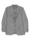 Sartorio Napoli Composé Jacket And Trousers Suit In Gray