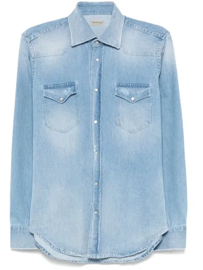 Sartorio Napoli Denim Shirt In Blue