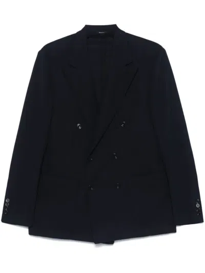 SARTORIO NAPOLI SARTORIO NAPOLI DOUBLE-BREASTED TAILORED WOOL JACKET