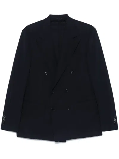 SARTORIO NAPOLI DOUBLE-BREASTED TAILORED WOOL JACKET