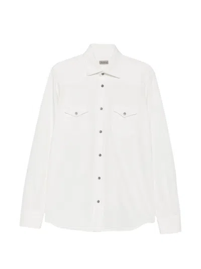 Sartorio Napoli Flap-pocket Button-down Shirt In White