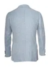 Sartorio Napoli Houndstooth Blazer In Blue