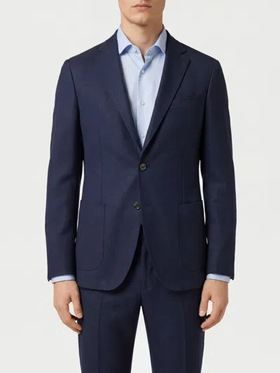 Sartorio Napoli Jacket Men Color Blue