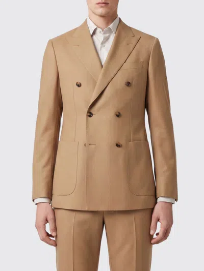 Sartorio Napoli Jacket Men Color Camel In Brown
