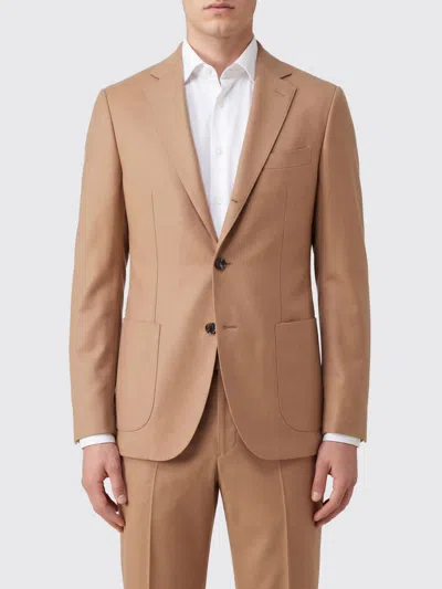 Sartorio Napoli Jacket Men Color Camel In Brown