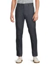 Sartorio Napoli Men's Slub Wool-silk Trousers In Blue