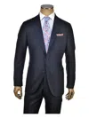Sartorio Napoli Prince Of Wales-check Suit In Blue