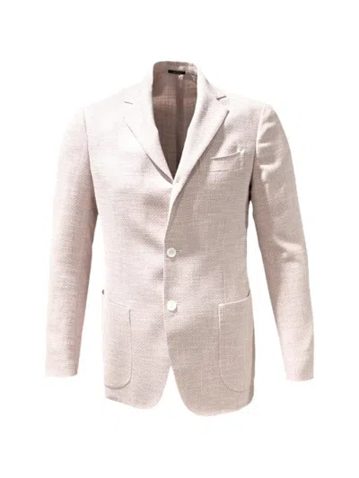 Sartorio Napoli 싱글 브레스티드 블레이저 In White