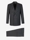 Sartorio Napoli Wool Suit In Midnight Blue