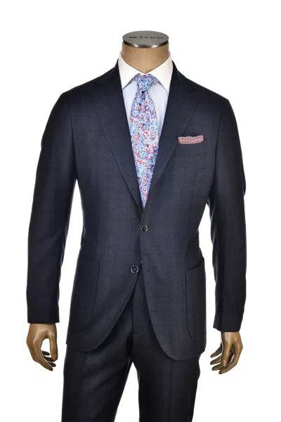 SARTORIO PRINCE OF WALES VIRGIN-WOOL SUIT