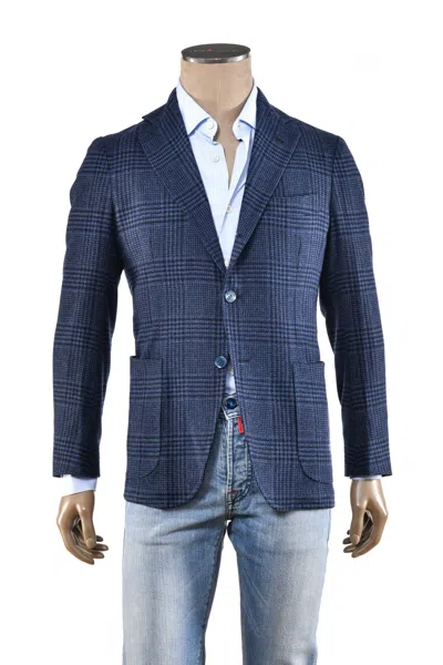 SARTORIO PRINCE OF WALES WOOL SPORT JACKET