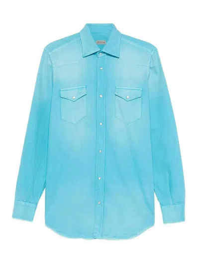 Sartorio `texas` Shirt In Blue