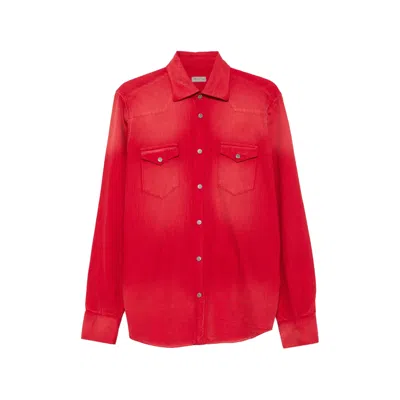 Sartorio Western-style Shirt In Red