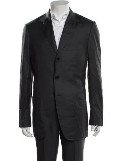 Pre-owned Sartorio Wool Jacket In Grey