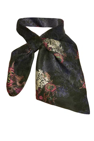 Sarvin Women's Esme Small Neck Scarf In Black