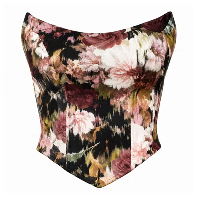 Sarvin Women's Ivy Corset Top In Multi