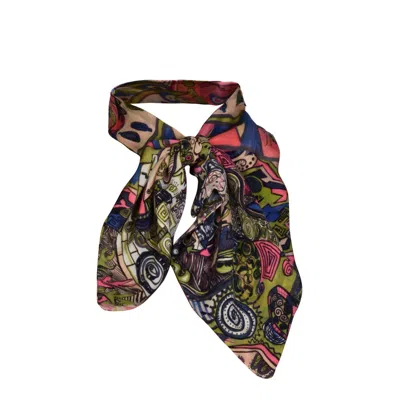 Sarvin Women's Minu Twilly Scarf In Multi
