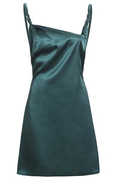 Sarvin Women's Rosha Green Mini Dress