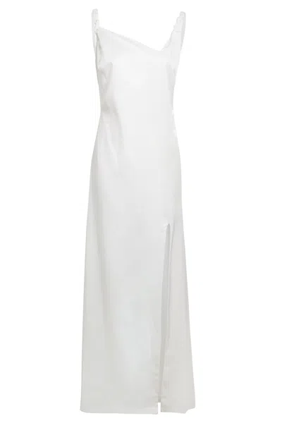 Sarvin Women's Roya White Slip Dress
