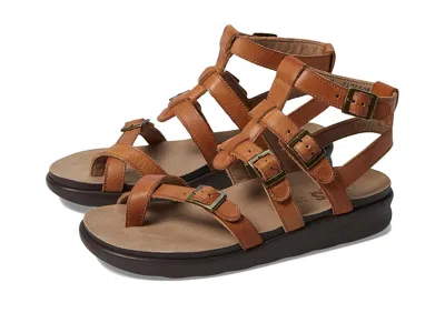Sas Aria Comfort Gladiator Sandal In Brown