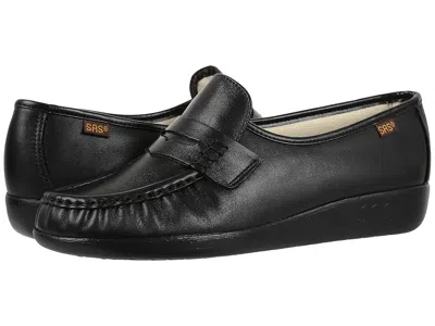 Sas Classic Slip On Comfort Loafer In Black