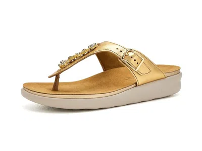 Sas Dazzle Comfort Thong Sandals In Black