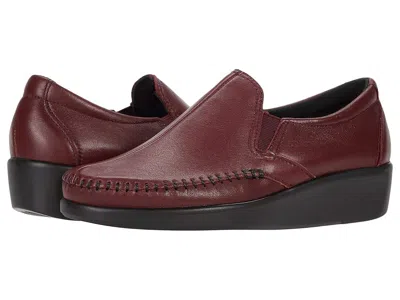 Sas Dream Comfort Loafer In Burgundy