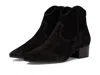 Sas Dylan Back Zip Ankle Bootie In Black