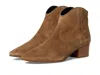 Sas Dylan Back Zip Ankle Bootie In Sand