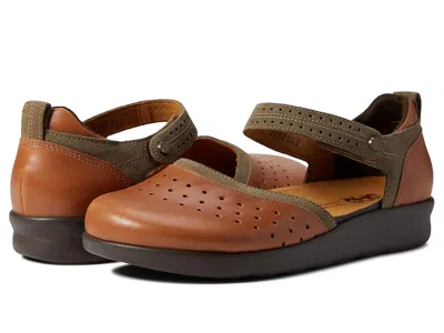 Sas Eden Comfort Mary Jane In Green