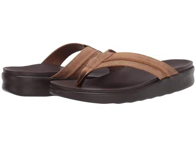 Sas Escape Flip-flop Comfort Thong Sandal In Brown