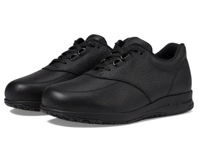 Sas Guardian Slip-resistant Comfort Lace Up In Black