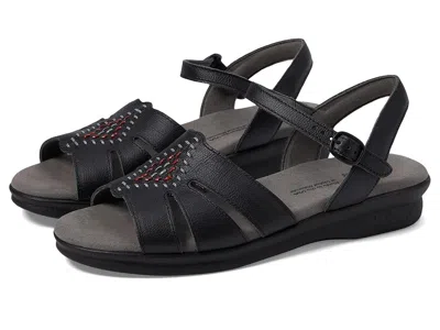 Sas Huarache Comfort Sandal In Black