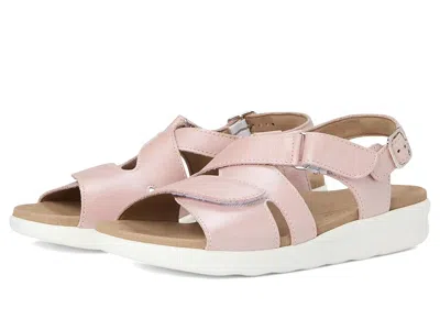Sas Huggy Adjustable Comfort Sandal In Pink